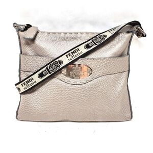 Fendi Crossbody bag  Gold Leather